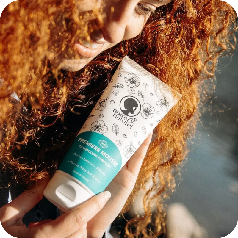 shampoing purifiant noire o naturel cheveux texturés