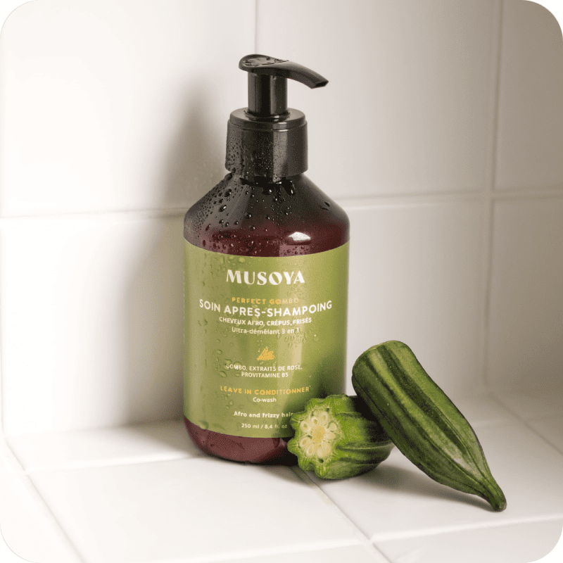 soin musoya après-shampoing leave in cheveux crépus cheveux frisés cheveux locksés