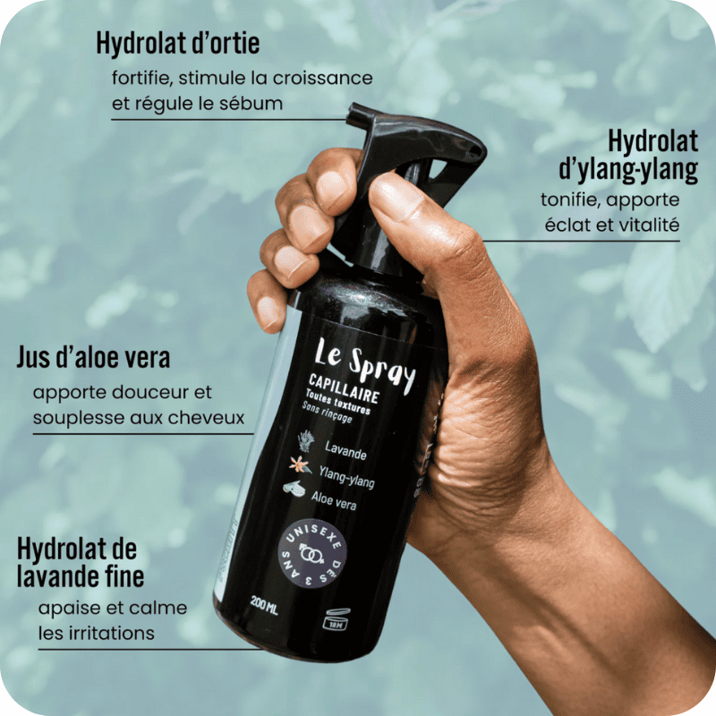 spray cheveux boucles famille produit bio vagance